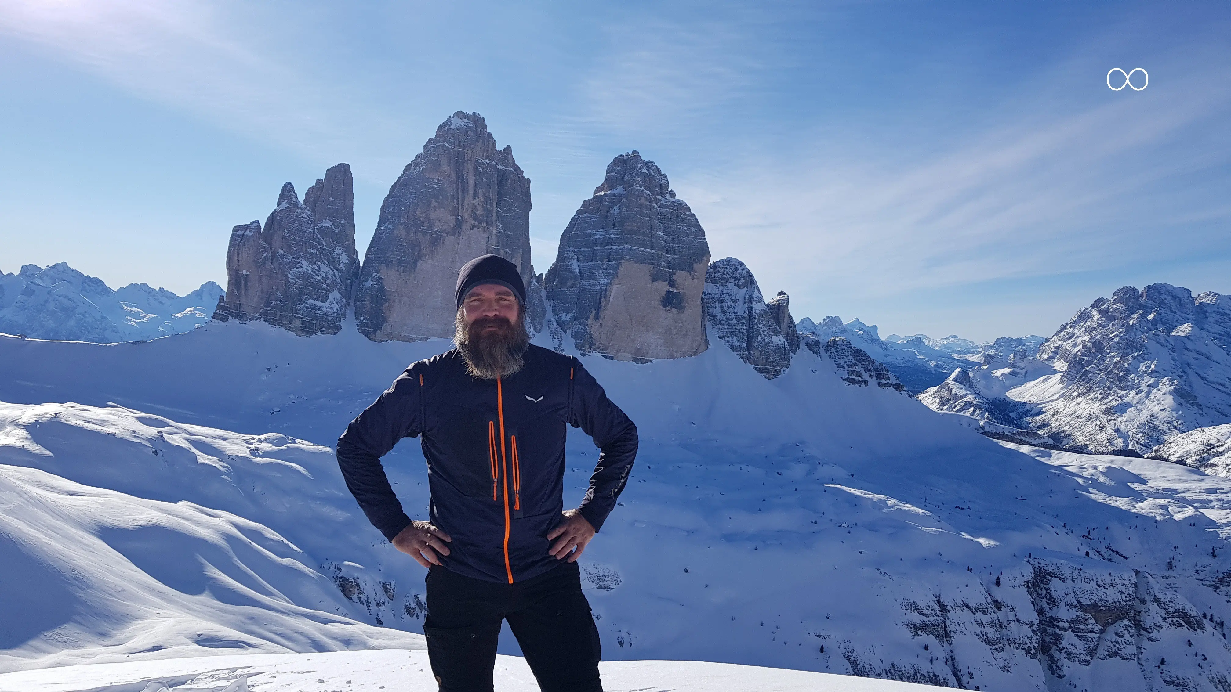 Harald in den Dolomiten