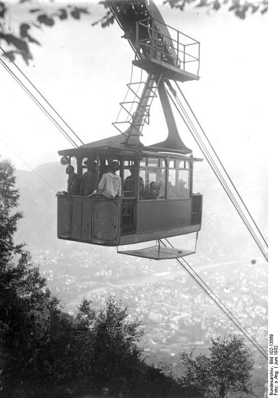 Die äteste Seilbahn der Welt